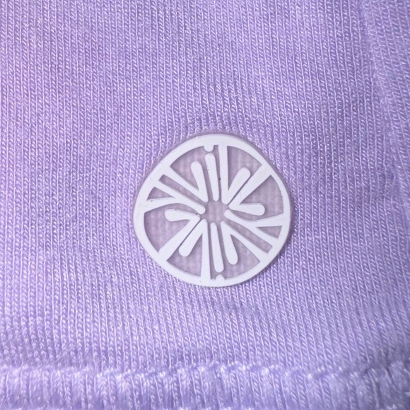 Lilly Pulitzer Luxletic Areli Pullover Lilac Light Verbena V-Neck Soft Sz S EUC - Picture 11 of 11